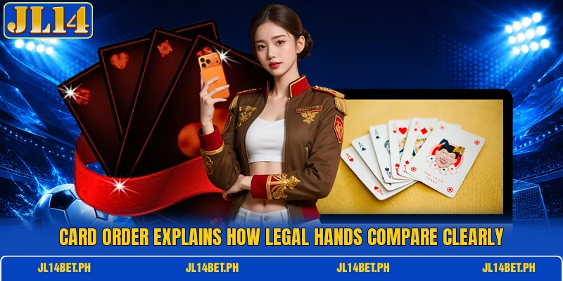 Card order explains how legal hands compare clearly Card order explains how legal hands compare clearly