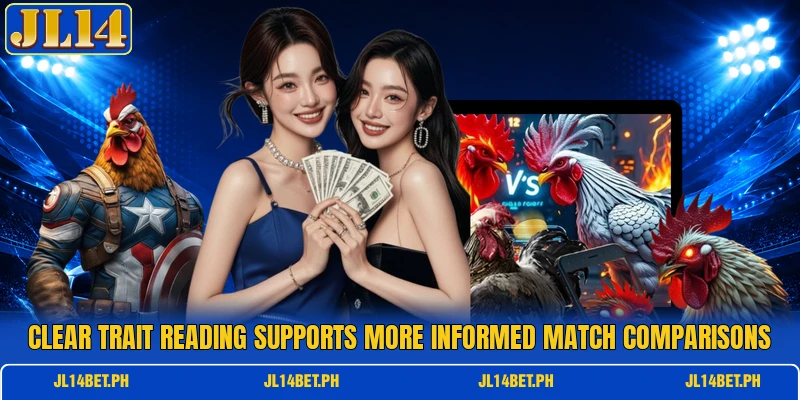 Clear trait reading supports more informed match comparisons Clear trait reading supports more informed match comparisons