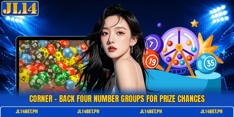 Corner - Back Four Number Groups For Prize Chances