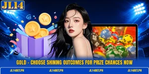 Gold - Choose Shining Outcomes For Prize Chances Now