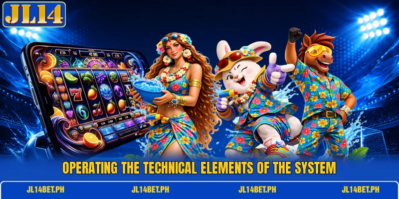 Operating the technical elements of the system