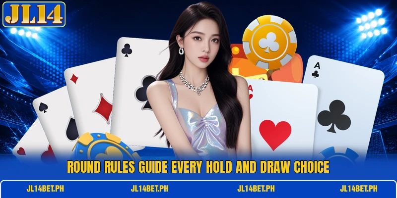 Round rules guide every hold and draw choice Round rules guide every hold and draw choice