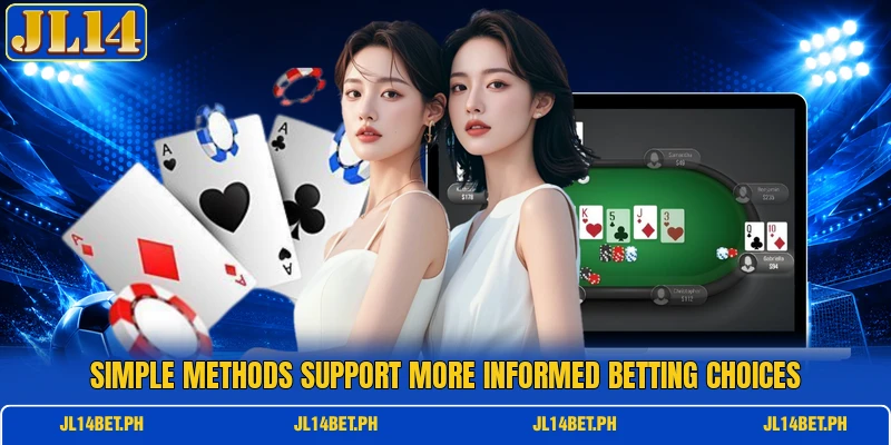 Simple methods support more informed betting choices Simple methods support more informed betting choices